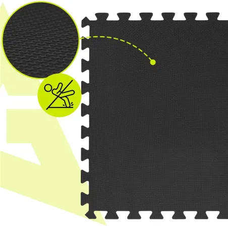 Floor mat 60 x 60 x 1.2 cm 4 pcs ACT0035